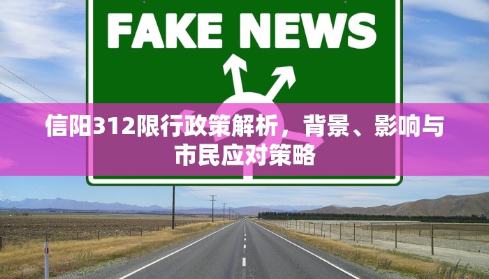 信阳312限行政策解析，背景、影响与市民应对策略